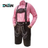 Authentic Dark Brown Lederhosen for Men