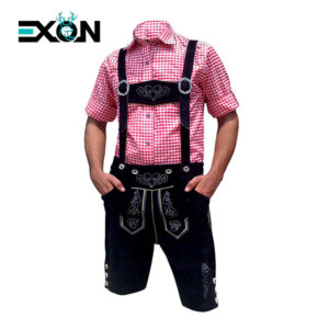 Classic Black Lederhosen Timeless Bavarian Craftsmanship