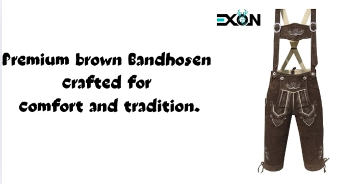 Bundhosen for Men Bavarian Fashion