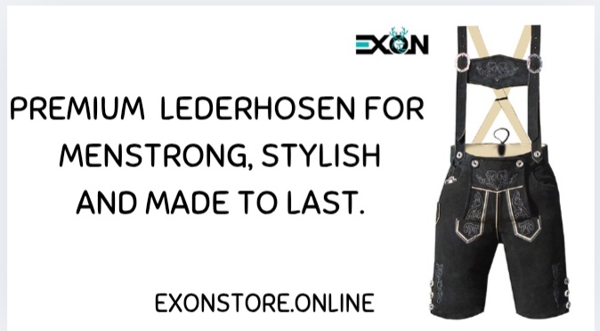 The Elegance of Men Lederhosen in Traditional Style