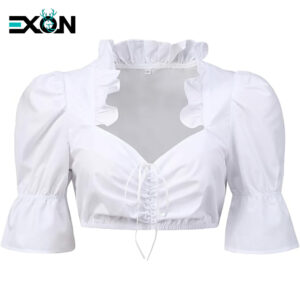 Handcrafted Authentic Dirndl Blouse with Timeless Style