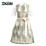 Beautiful Oktoberfest Dirndl Dress with Classic Detailing