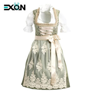 Beautiful Oktoberfest Dirndl Dress with Classic Detailing